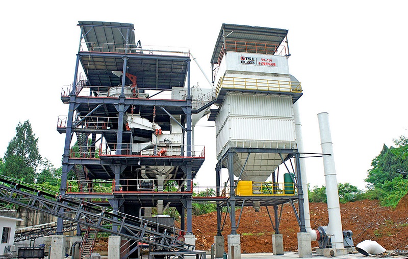 干法制砂樓，砂子品質(zhì)好及配優(yōu)